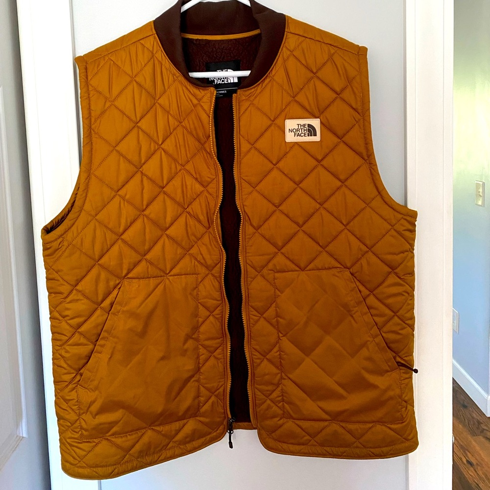 Men’s XL Quilted North Face Vest